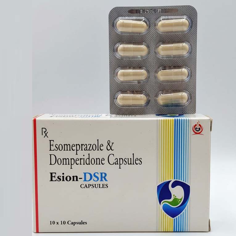 Esomeprazole & Domperidone Capsules (Esion-DSR)