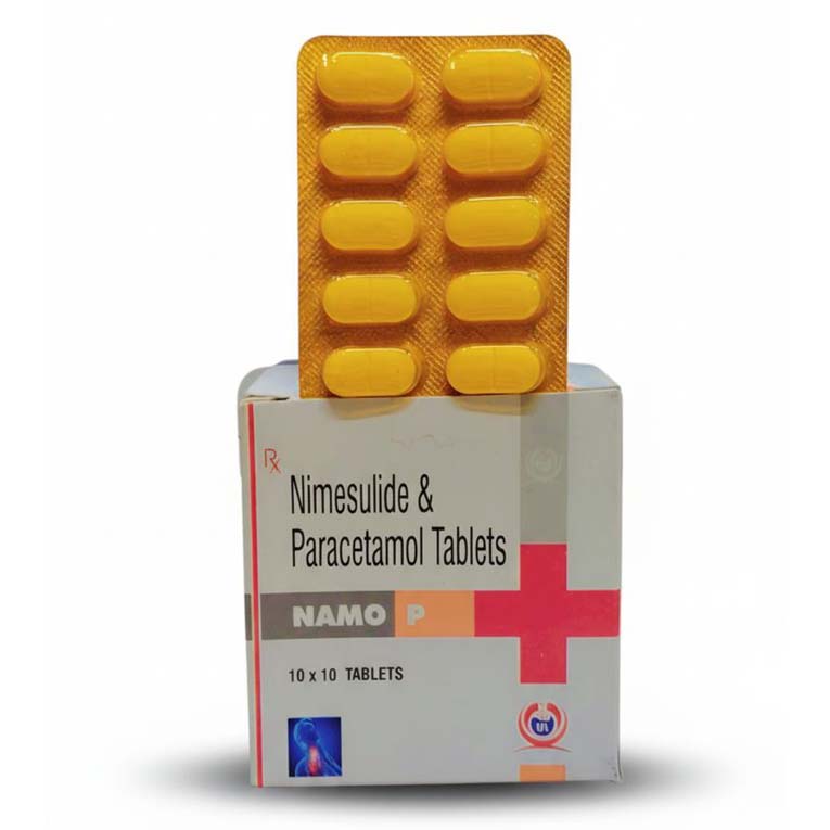 Nimesulide & Paracetamol Tablets (Namo P)