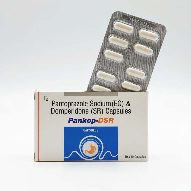 Pantoprazole Sodium (EC) & Domperidone (SR) Capsules (Pankop-DSR)